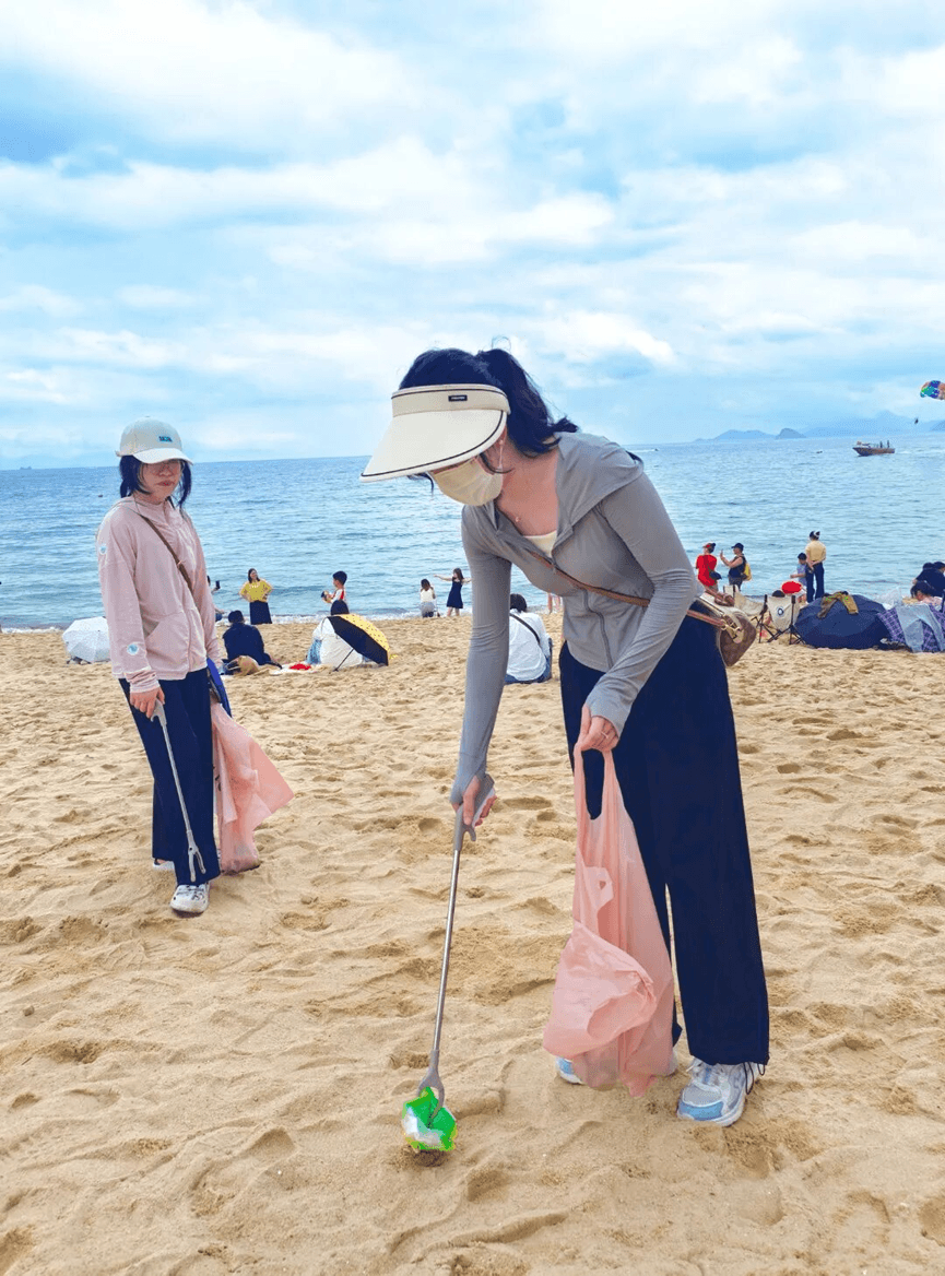 守护蔚蓝海岸,你我同行 永旺小贷 2025年海边净滩公益活动