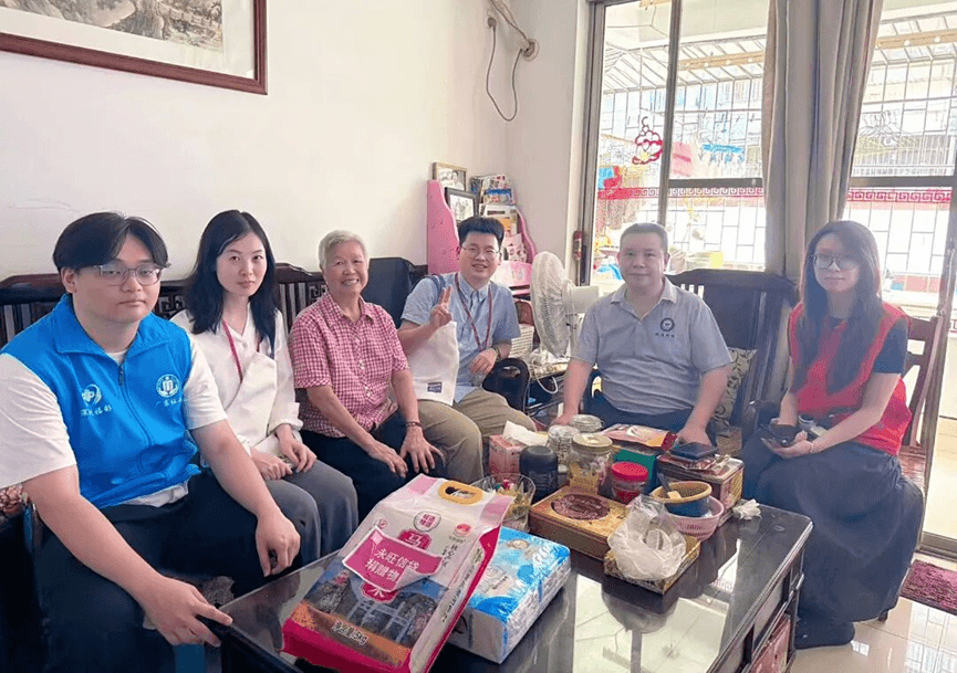 联合和平社区开展特殊群体慰问活动,倾情传递企业关怀与温暖